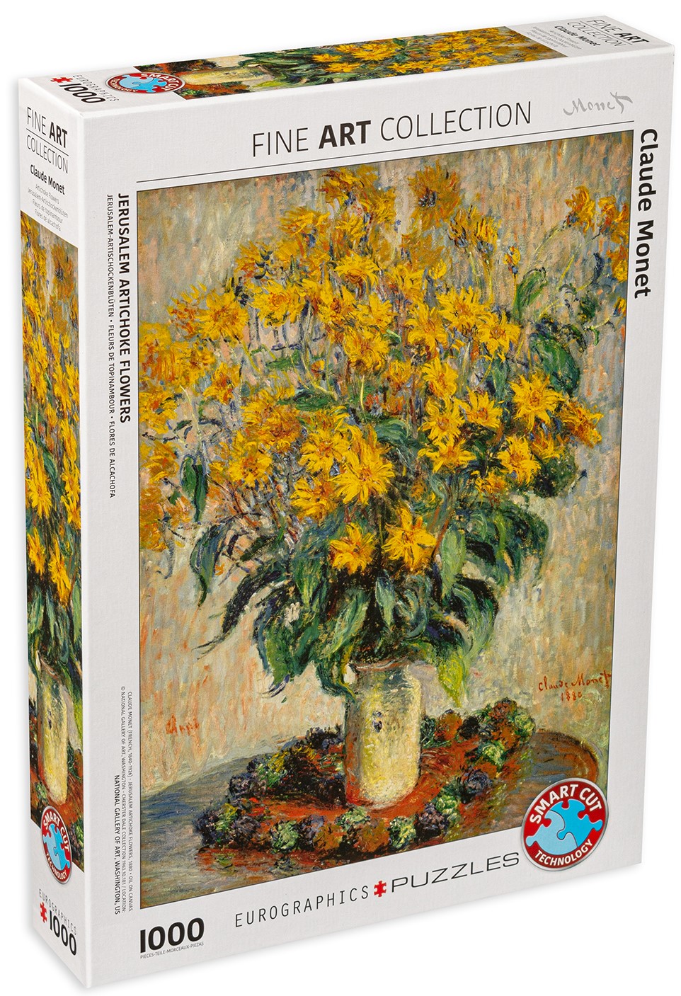 Пъзел Eurographics от 1000 части – Йерусалимски артишок, Клод Моне