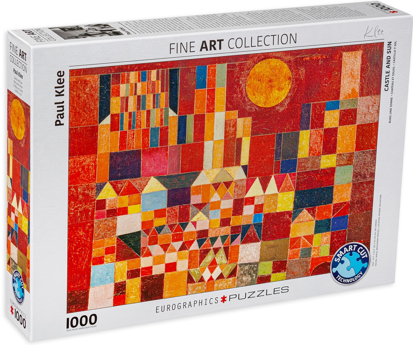 Пъзел Eurographics от 1000 части – Замък и Слънце, Пол Кле