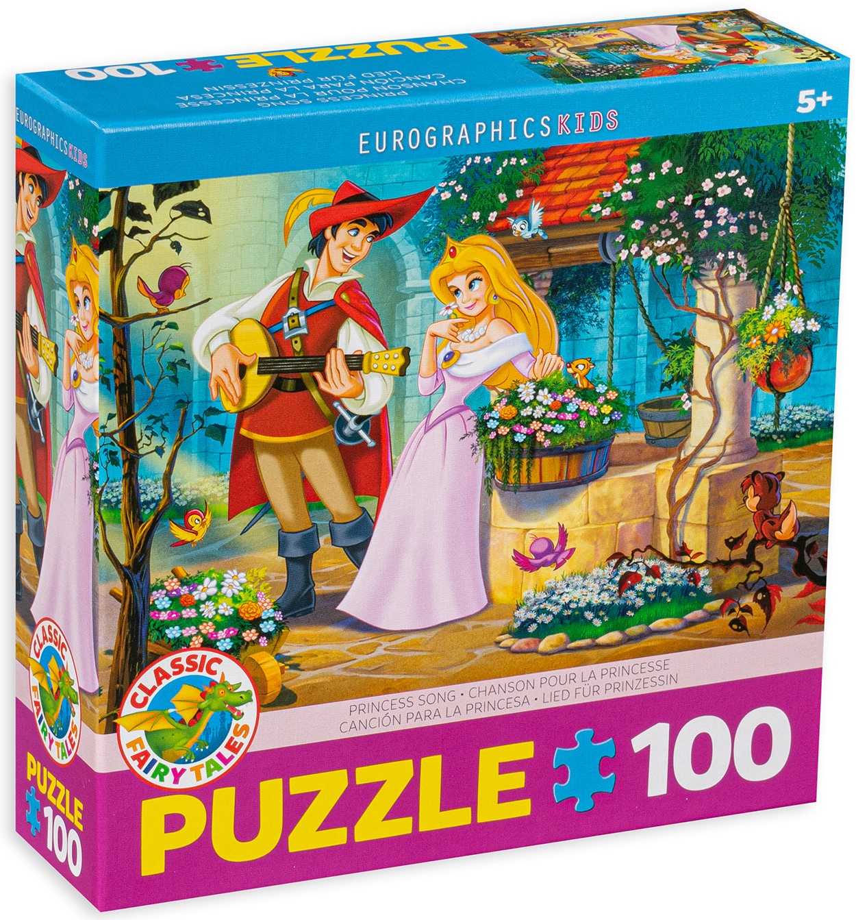 Пъзел Eurographics от 100 части – Песен за принцесата