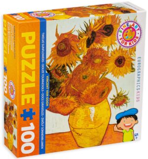 Пъзел Eurographics от 100 части – Слънчогледи
