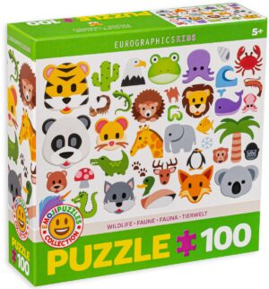 Пъзел Eurographics от 100 части –Животни