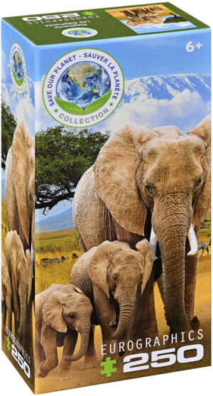 Пъзел Eurographics от 250 части - Слон
