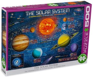 Пъзел Eurographics от 500 XL части - Слънчевата система