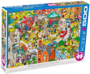 Пъзел Eurographics от 500 XXL части - Градски етюди