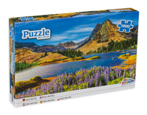 Пъзел Grafix от 1000 части - Поглед към езерото