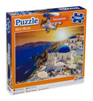 Пъзел Grafix от 1000 части - Санторини