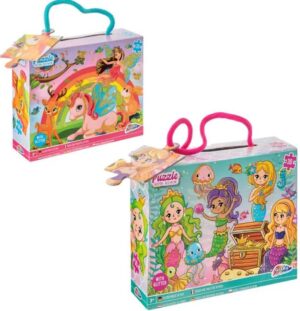 ###ДУБЛИРАН!!! Пъзел Grafix от 30 части - Бляскави герои, асортимент