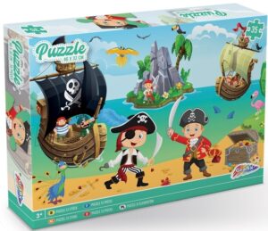 Пъзел Grafix от 35 части - Пирати