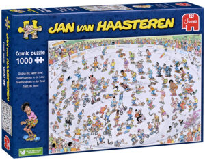 Пъзел Jumbo от 1000 части - Каране на скейт