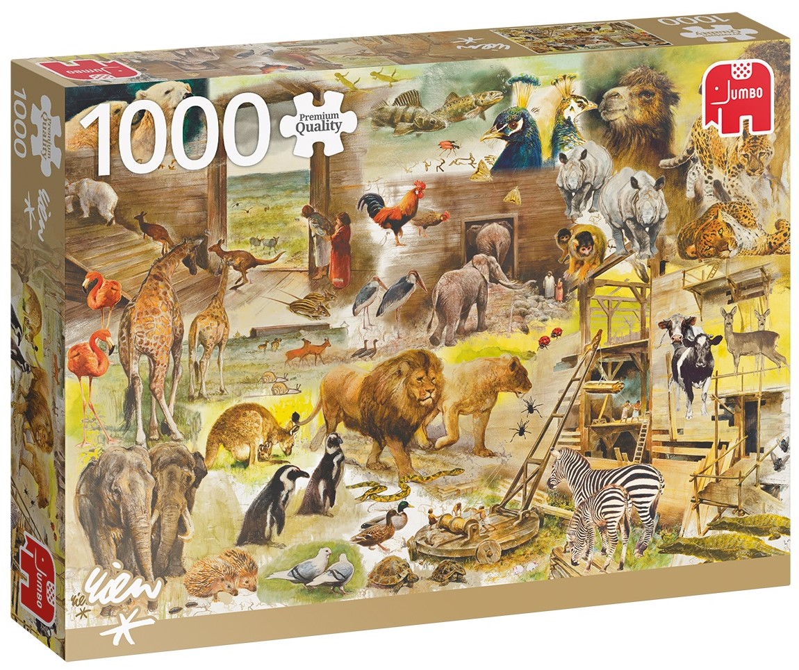 Пъзел Jumbo от 1000 части - Ноевият ковчег