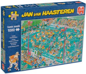 Пъзел Jumbo от 1000 части - Състезание по хокей