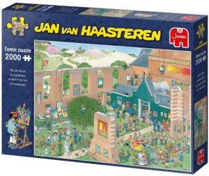 Пъзел Jumbo от 2000 части - На пазар