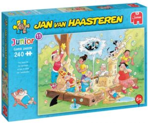 Пъзел Jumbo от 240 части - Игра в пясъка