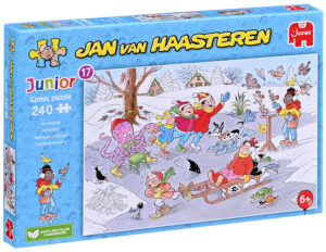 Пъзел Jumbo от 240 части - Кънки на лед