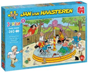 Пъзел Jumbo от 240 части - Забавления във фонтана