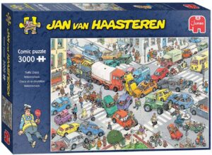 Пъзел Jumbo от 3000 части - Трафик в града