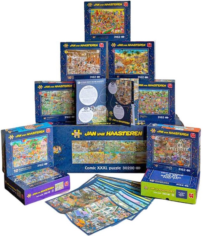 Пъзел Jumbo от 30200 части - Изненада за 10-тата годишнина на студиото