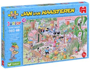 Пъзел Jumbo от 360 части - Училищната градина