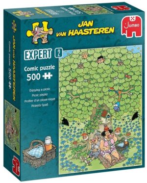 Пъзел Jumbo от 500 части - На пикник