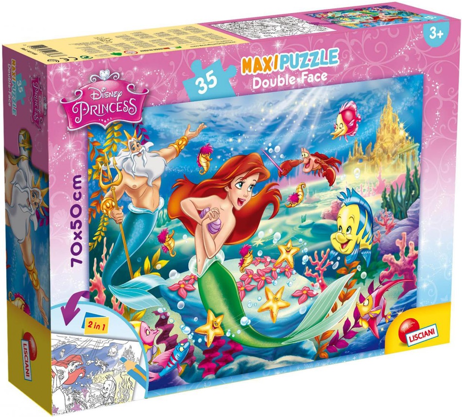 Пъзел Lisciani от 35 Maxi части - Малката русалка