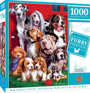 Пъзел Master Pieces от 1000 части - Бандата на кучетата