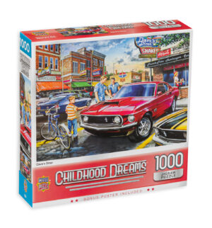 Пъзел Master Pieces от 1000 части - Червеният автомобил