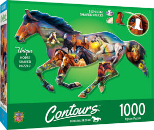 Пъзел Master Pieces от 1000 части - Див кон