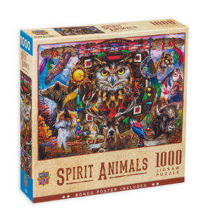 Пъзел Master Pieces от 1000 части - Духът на животните