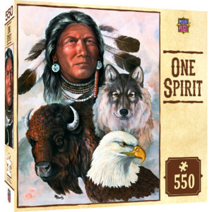 Пъзел Master Pieces от 550 части - Един дух