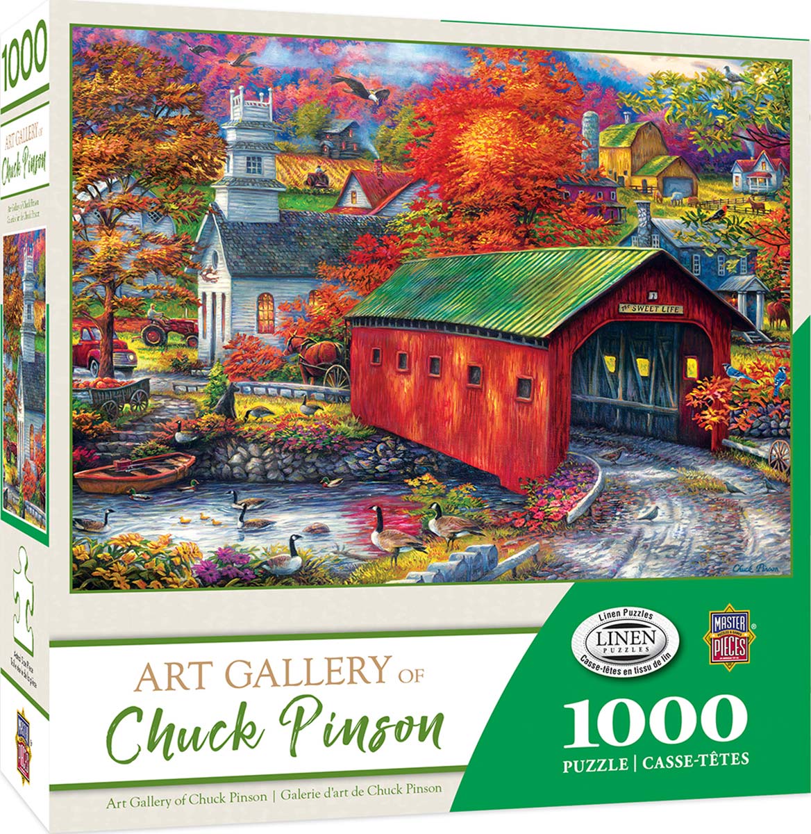 Пъзел Master Pieces от 1000 части - Есен в града