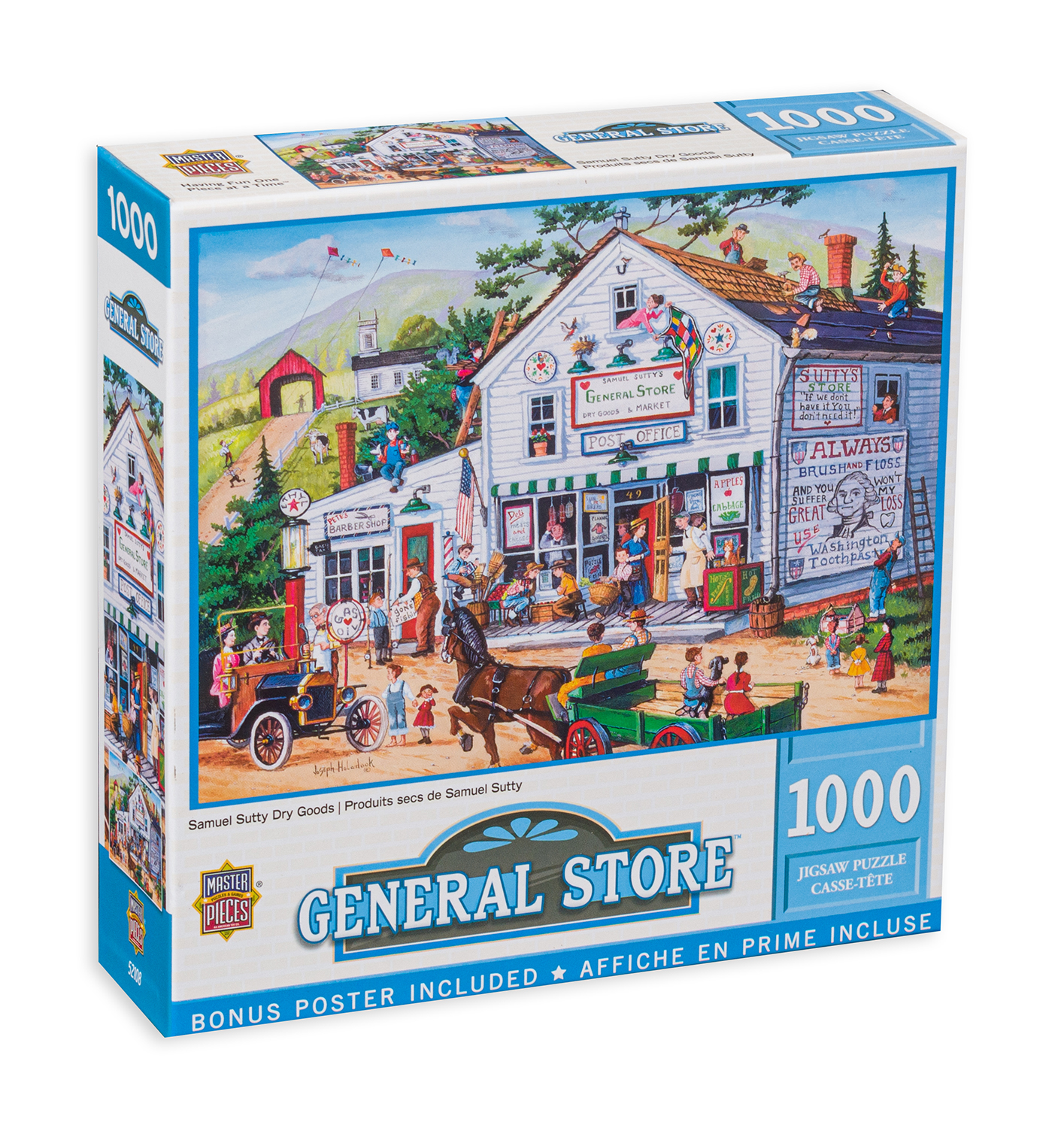 Пъзел Master Pieces от 1000 части - Известният градски магазин