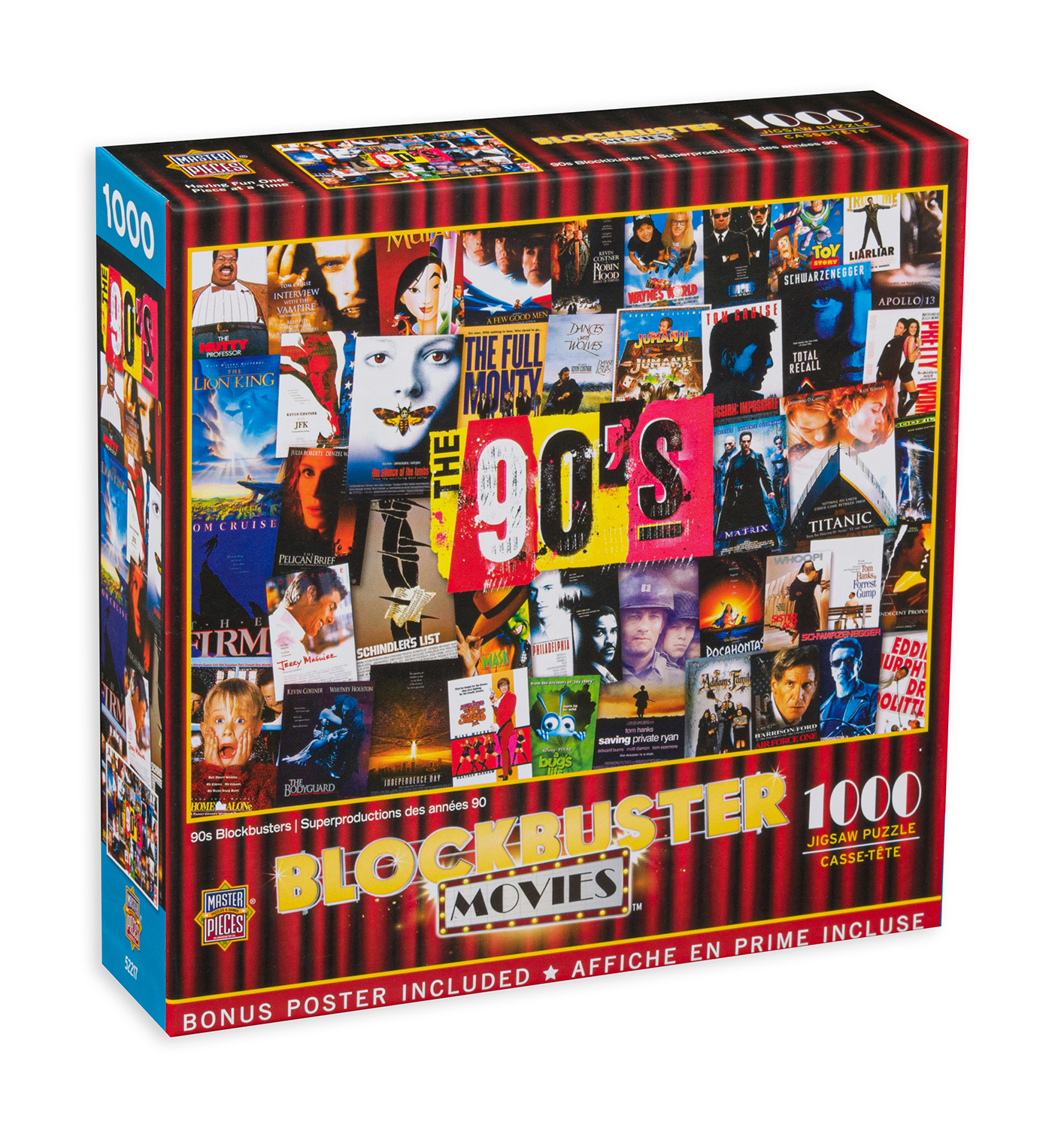 Пъзел Master Pieces от 1000 части - Колаж от 90-те