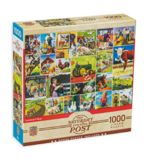 Пъзел Master Pieces от 1000 части - Колаж от фермата