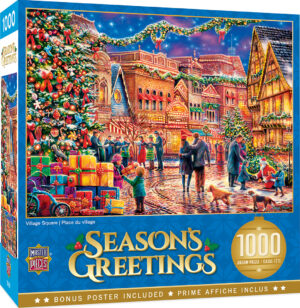 Пъзел Master Pieces от 1000 части - Коледен площад
