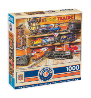 Пъзел Master Pieces от 1000 части - Колекционерски влакове