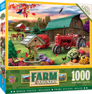 Пъзел Master Pieces от 1000 части - Красиво ранчо