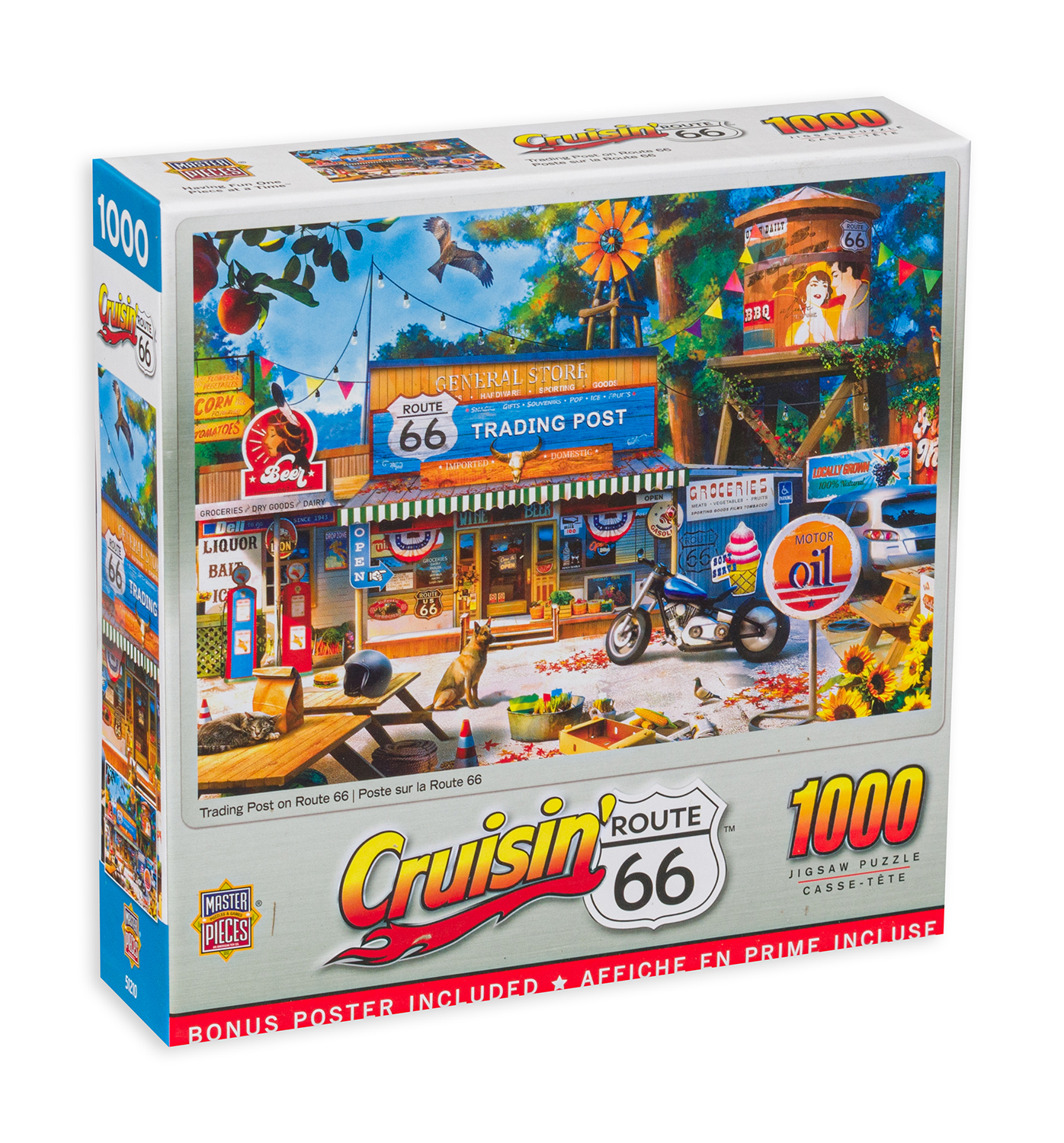 Пъзел Master Pieces от 1000 части - Край път 66