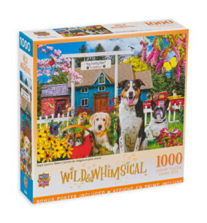 Пъзел Master Pieces от 1000 части - Кучешкият рай