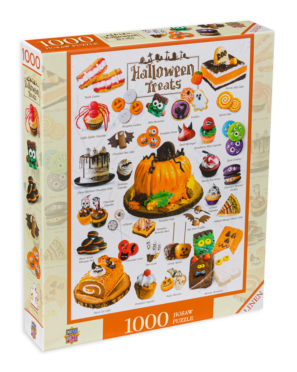 Пъзел Master Pieces от 1000 части - Лакомства за Хелоуин