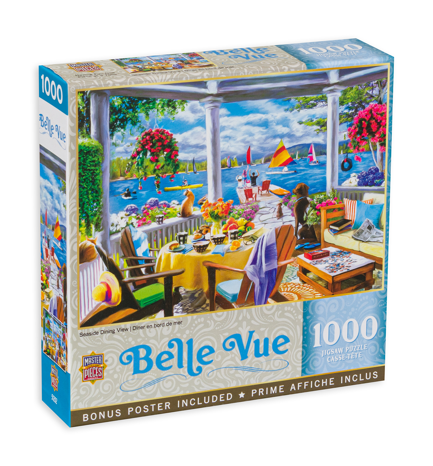 Пъзел Master Pieces от 1000 части - Морска гледка