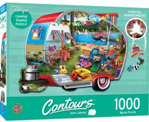 Пъзел Master Pieces от 1000 части - На къмпинг