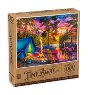 Пъзел Master Pieces от 1000 части - На къмпинг