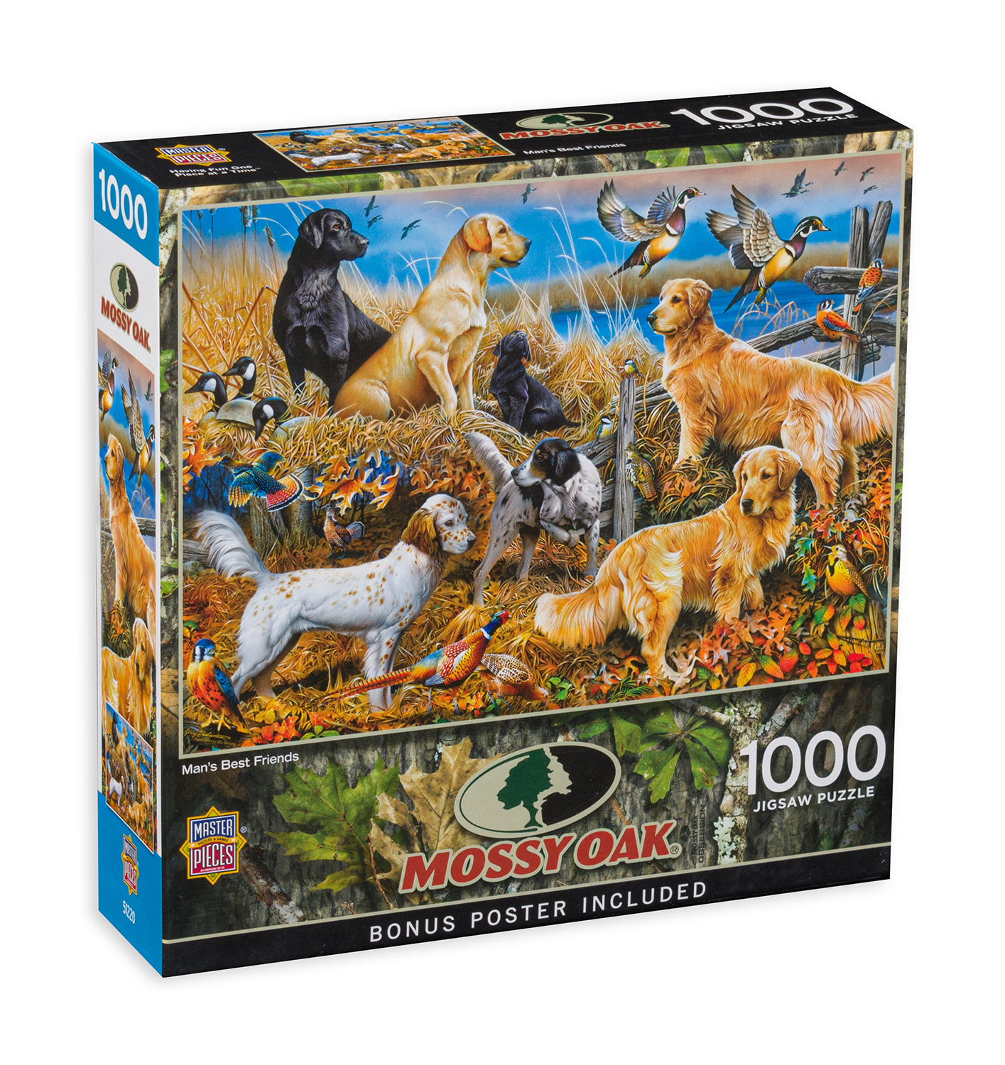 Пъзел Master Pieces от 1000 части - Най-добрите приятели на човека
