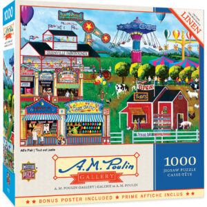 Пъзел Master Pieces от 1000 части - All's Fair 1000pc Linen