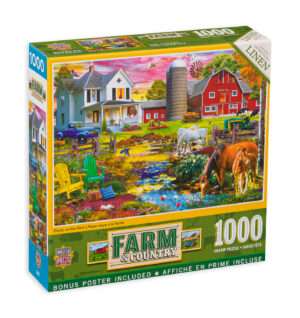 Пъзел Master Pieces от 1000 части - Пикник във фермата