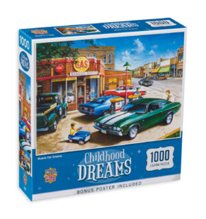 Пъзел Master Pieces от 1000 части - Ретро автомобили