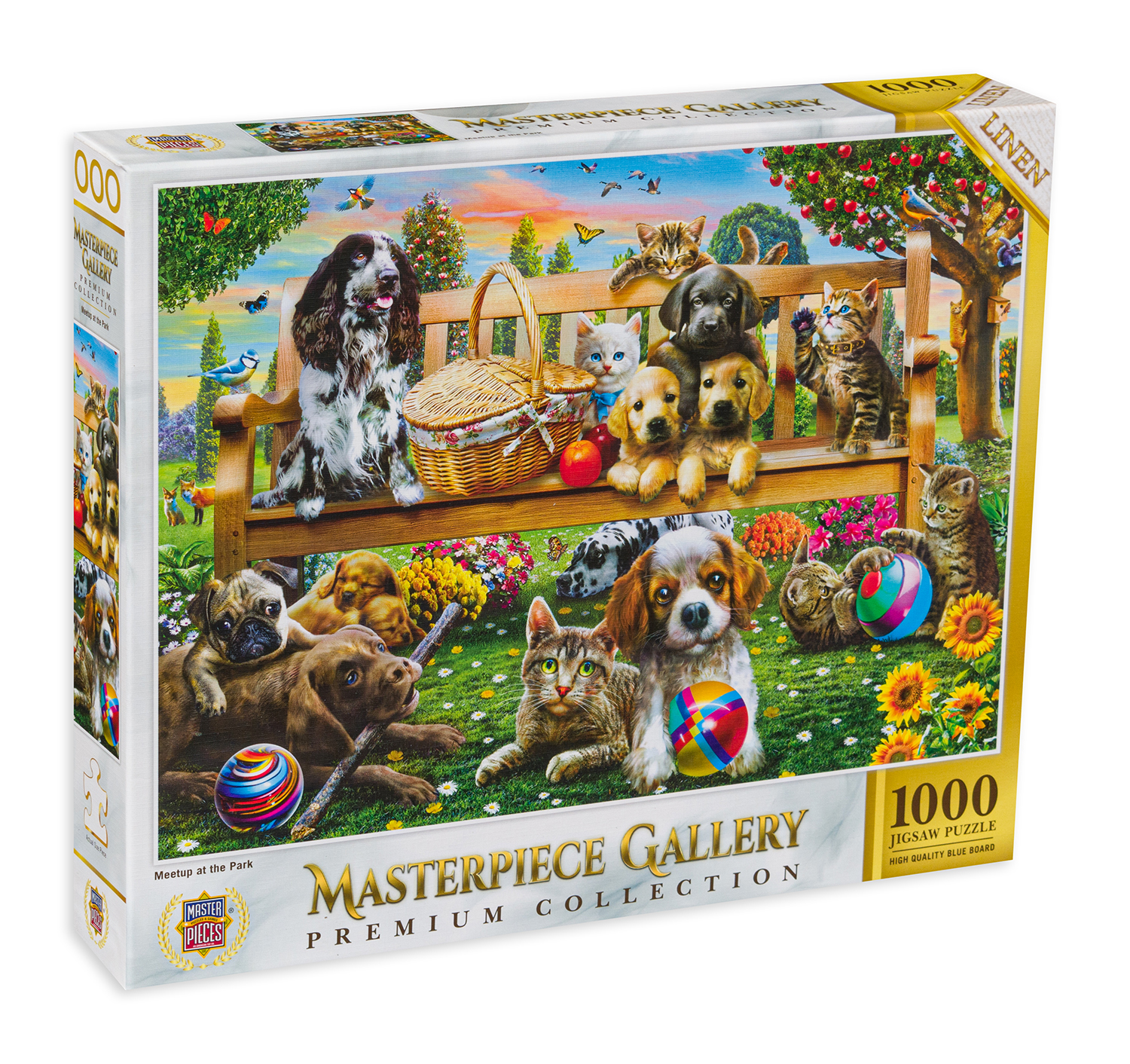 Пъзел Master Pieces от 1000 части - Среща в парка