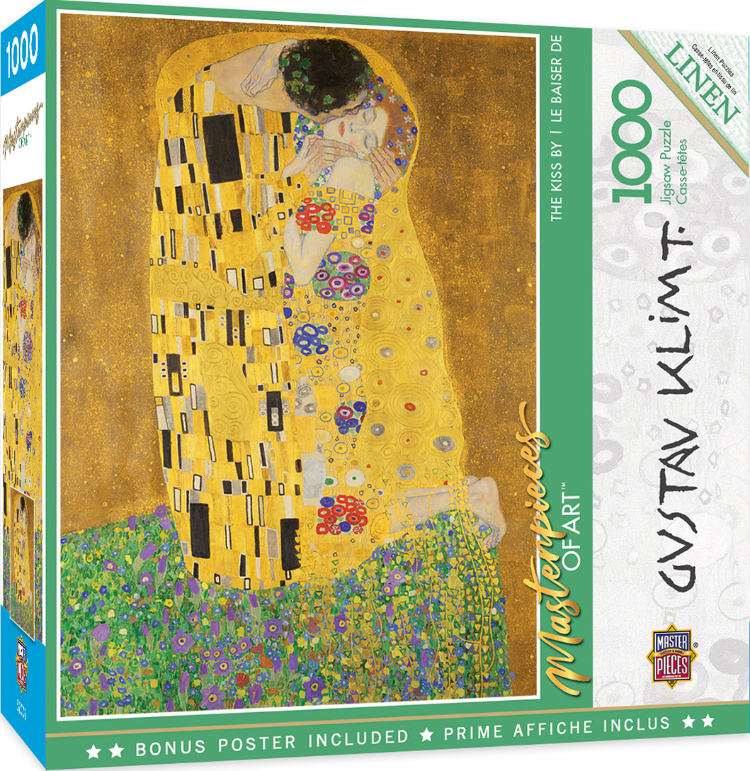 Пъзел Master Pieces от 1000 части - Целувката