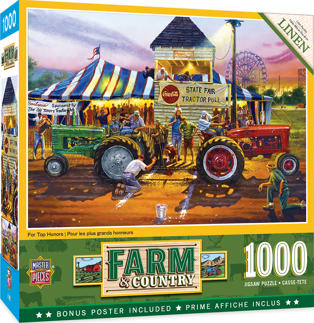 Пъзел Master Pieces от 1000 части - Забавни игри в провинцията