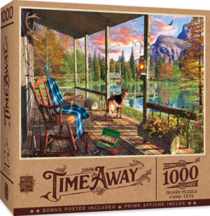 Пъзел Master Pieces от 1000 части - Залезът и кучето